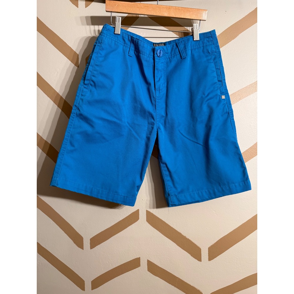 DC Shoes Shorts Mens 28 Blue Chino Skate Twill Streetwear